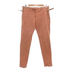 グッチ GUCCI チノパンツ チノパン 7-46R テーパード サイドアジャスター オレンジ /NU ■ECD002のサムネイル