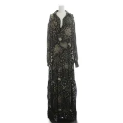 クロエ CHLOE ワンピース ロング 34 黒 ブラック 花柄 /GPのサムネイル