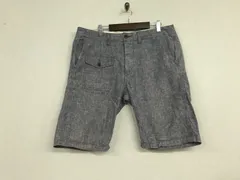 本物アーバンリサーチドアーズURBANRESEARCHDOORSコットンヘンプブッシュショートハーフパンツサーフミリタリーアメカジワークビジネススーツストリートスケーターゴルフメンズL青ブルー40のサムネイル