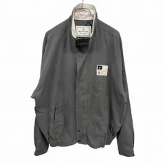 【中古】[印象AB] Munsingwear Grand Slam マンシングウェア グランドスラム ジャケット / ブルゾン メンズ M グレー系 ポリ×ナイロン 内ポケット無し ドットボタン×ジップ留め ゴルフ 少し薄手 ハイネック 総裏地 長袖のサムネイル