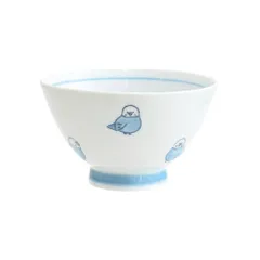 ☆ セキセイインコ/青 ☆ corottori お茶碗 茶碗 子供 おしゃれ 子ども こども 小さめ 可愛い 茶わん 子ども食器 ごはん茶碗 ご飯茶碗 日本製 波佐見焼 シンプル キャラクター 男の子 男子 女子 女の子 かわいい キッチン雑貨のサムネイル