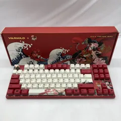 【中古】Varmilo87 Koi ANSI Keyboard CHERRY MX vm-va87-wr2bngjv-silentred ゲーミングキーボード レッド 2021年[19]のサムネイル