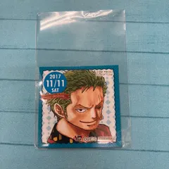 ワンピース 365日ステッカー ロロノア・ゾロ 2017 11/11 SAT ジャンプショップ限定