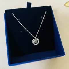 スワロフスキーSwarovskiネックレス　Generation シルバー