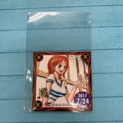 ワンピース 365日ステッカー ナミ 2017 7/24 MON ジャンプショップ限定