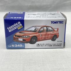 トミカリミテッドヴィンテージネオ 三菱 ランエボ IX MR グレー白赤 3
