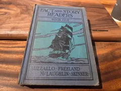 ヴィンテージ願書 ヴィンテージ英語本 fact and story readers 1931年版