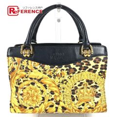 Versace 廃盤 レオパード柄 ハンドバッグ 美品 - メルカリ