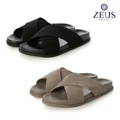 ゼウス ZEUS レザーサンダル コンフォート レザー サンダル メンズ カジュアル デイリー 26SS 春夏 1730 スエードのサムネイル