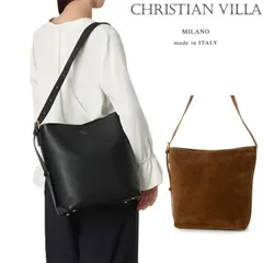 CHRISTIAN VILLA クリスチャンヴィラ トートバッグ 2WAY 肩掛け レディース イタリア製 牛革 6448のサムネイル