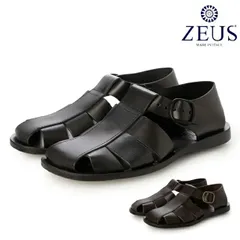 ゼウス ZEUS グルカ レザー サンダル メンズ カジュアル デイリー 26SS 春夏 グルカサンダル イタリア製 本革のサムネイル