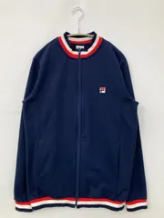 FILA フィラ ジャージ/トラックジャケット LARGE ネイビー