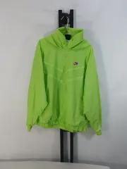 ナイキ ウィンドブレーカー Anorak（アノラック） ヘリテイジ ウィンドランナー ジャケット ネオングリーン XL