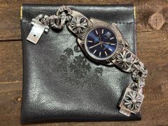 ⭐️CMJG Watch 時計ベルト ハーフフラワーベルト 15.5cm 刻印有り 