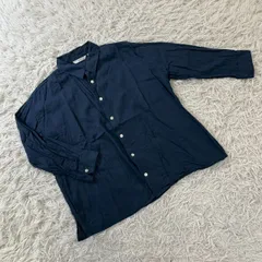 UNIQLO ユニクロ リネンブレンドシャツ 7分袖 414173 レディースMサイズ