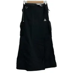 NIKE(ナイキ) スカート サイズS レディース美品  - FV7322-010 黒 ACG/Snowgras/ルーズフィット