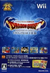 ドラゴンクエスト25周年記念 ファミコン&スーパーファミコン ドラゴンクエストI・II・III(復刻版攻略本「ファミコン神拳」(書籍全130ページ)他同梱)(初回生産特典なし) - Wii[GAME](中古)