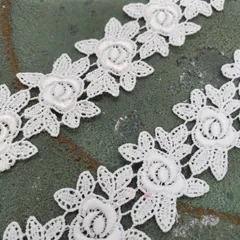 国産ケミカルレース　バラ小