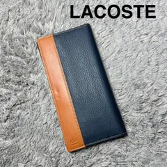 LACOSTE ラコステ シボレザー 長財布 ネイビーのサムネイル