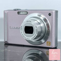 Panasonic LUMIX DMC-FX55 Pink Compact Digital Camera, 8.1 Megapixels, 3.6x Optical Zoom, 28mm Wide-Angle Lens, MEGA OIS, 3.0-inch LCD.