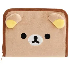 San-X リラックマ 「チャイロイコグマのくまきゅんDays/ぬいぐるみマルチ貴重品ケース(リラックマ)(CA83901)」