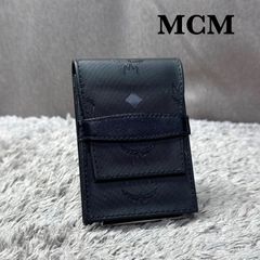 ○未使用○MCM○レザーカードケース・カード入れ10枚分○二つ折り