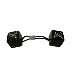 LOUIS VUITTON(ルイヴィトン) アクセサリー美品  ヘアキューブ R23541 クリア×黒 ヘアゴムのサムネイル
