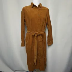 UNIQLO レディース コーデュロイ シャツ ONE PIECE S