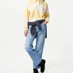 UNIQLO ユニクロ コラボ JW ANDERSON ジェイダブリュー アンダーソン JWアンダーソン ストレートジーンズ 476209 コットン100% レディース23インチ