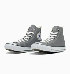 【SALE】【CONVERSE】CANVAS ALL STAR HI 1C988 CHARCOAL コンバース キャンバス オールスター HI チャコール ハイカット 定番コアカラー レディース メンズ スニーカー JPN 正規品 大人靴