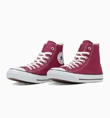 【SALE】【CONVERSE】CANVAS ALL STAR HI 1C032 MAROON (22cm-25.5cm)コンバース キャンバス オールスター マルーン ハイカット 定番コアカラー レディース メンズ スニーカー JPN 正規品 大人靴