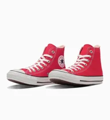 【SALE】【CONVERSE】CANVAS ALL STAR HI M9621 RED コンバース キャンバス オールスター HI レッド ハイカット 定番コアカラー レディース メンズ スニーカー JPN 正規品 大人靴