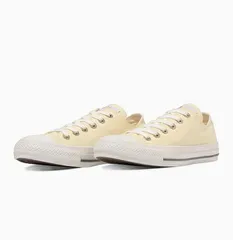 【SALE】【CONVERSE】ALL STAR FLATEYELETS CG OX 5SD298 CREAM コンバース オールスター フラットアイレッツ クリーム スニーカー ローカット レースアップ レディース カジュアル キャンバス 軽量