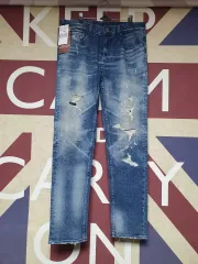 バカルー デニムパンツ プレミアム リー얼 Indigo 32 サイズ