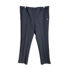PICONE ピッコーネ パンツ 40 グレー スラックス ストレッチ テーパードパンツ ウエストゴム センタープレス レディース ボトムス Pantsのサムネイル