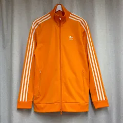 アディダス オリジナル BECKENBAUER(ベッケンバウアー) トラックジャージ オレンジ XL (105)