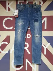 バックル デニム Indigo デニム 32 34 サイズ