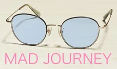 管理No.891 11 MAD LOURNEYサングラス MDJ-33 メタルフレーム フルリム ブラック