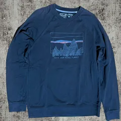 patagonia スウェット M ブラック ロゴ