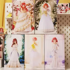五等分の花嫁 ミク 一花 にの 二乃 斎宮 宗 四葉 原画展 フィギュア フルセット
