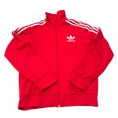 古着 adidas アディダス レッド トラックジャケット ファイヤーバード 