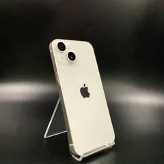 【全額返金保証】【最速発送】 iPhone 14 128GB スターライト SIMフリー 超美品 動作確認済 99%