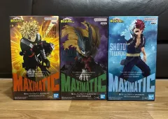 僕のヒーローアカデミア ヒロアカ マキシマティックフィギュア 新色灯トリオセット (緑 谷出久/爆豪 勝己/轟 焦凍)