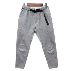 グラミチ GRAMICCI クールマックス ニット スリム パンツ COOLMAX KNIT SLIM PANTS グレー M GLP-18S049