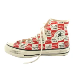 コンバース Coca-Cola ALL STAR US Coca-Cola CK HI オールスター US コカ コーラ CK ハイ スニーカー チャックテイラー ハイカット キャンバス US5 24cm 赤 レッド 白 ホワイト 1SE026 /KU