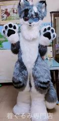 ケモノ 着ぐるみ コスプレ ファースーツ コスチューム マスク fursuit