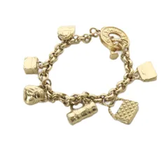 アガタ AGATHA ヴィンテージチャームブレスレット ゴールド色