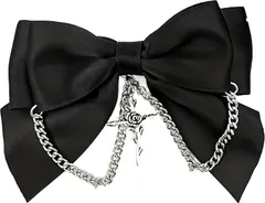 ヘアアクセサリーヘアリボン 5色 バレッタ ヘアクリップ 大きめ 髪留め おしゃれ ヘアピン ウェディング ヘッド 髪飾り 結婚式 地雷系 量産型