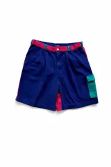 90s CHAPS Ralph Lauren カラーブロック ハーフパンツ 32 33