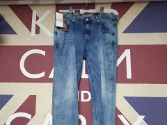 バックル デニム ライト Indigo デニム 36 サイズ